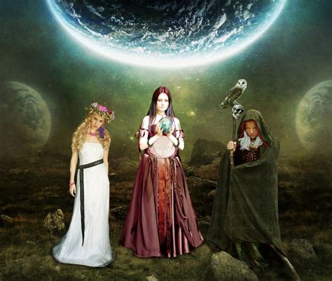 Wiccan triole goddess